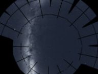 Mosaïque du ciel. // Source : NASA/MIT/TESS and Ethan Kruse (USRA)