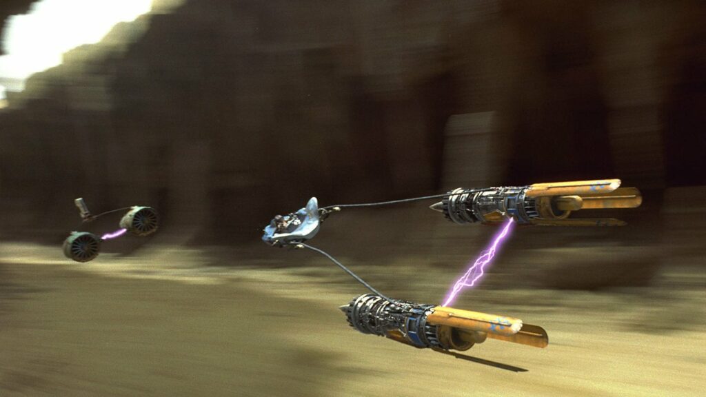 Le podracer d'Anakin // Source : Star Wars Le podracer d'Anakin // Source : Star Wars