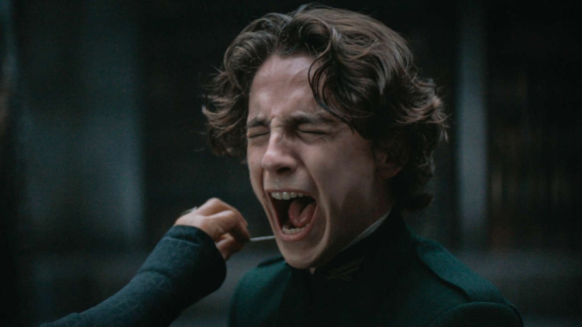 Timothée Chalamet dans le trailer de Dune. // Source : Warner Bros. Timothée Chalamet dans le trailer de Dune. // Source : Warner Bros.