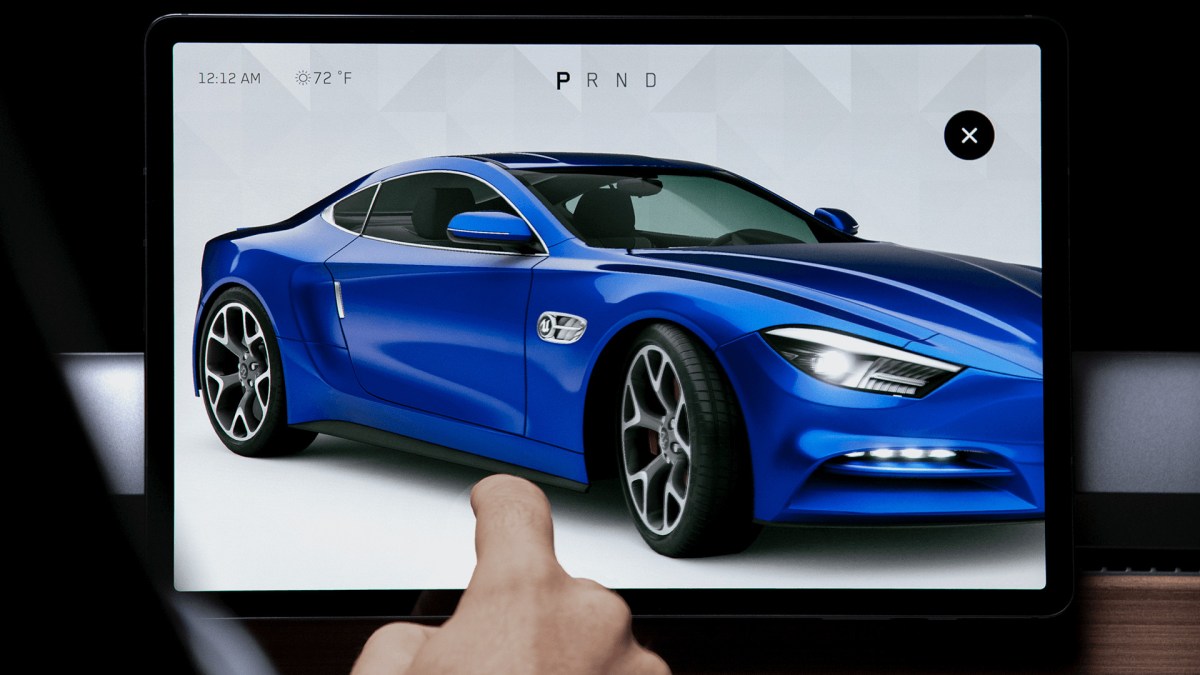 Interface de voiture par Epic Games // Source : Epic Games Interface de voiture par Epic Games // Source : Epic Games