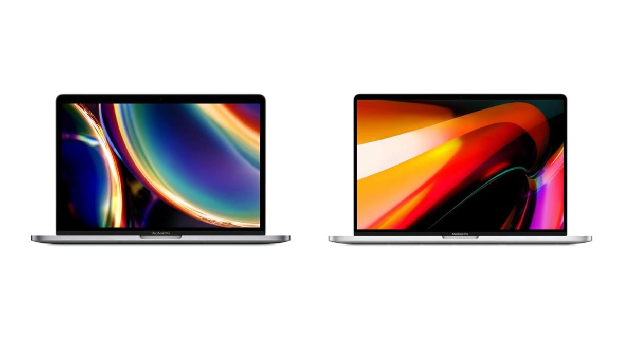 Les MacBook Pro 13 et 16 pouces // Source : Apple Les MacBook Pro 13 et 16 pouces // Source : Apple