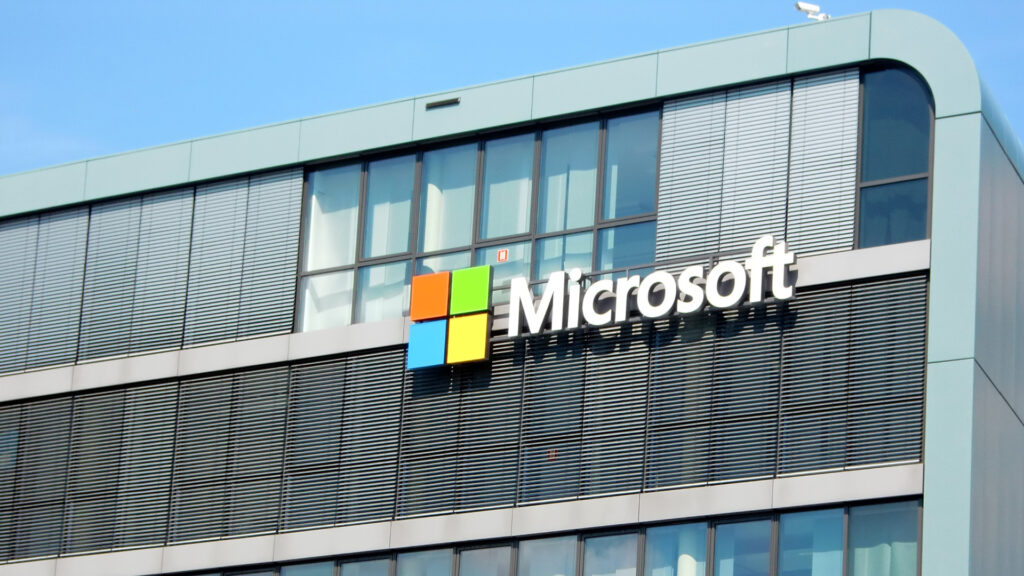 Locaux de Microsoft. // Source : Wikimedia/efes (photo recadrée) Locaux de Microsoft. // Source : Wikimedia/efes (photo recadrée)