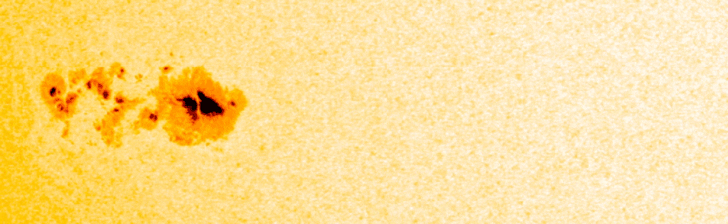 Tâche solaire. // Source : Nasa Tâche solaire. // Source : Nasa
