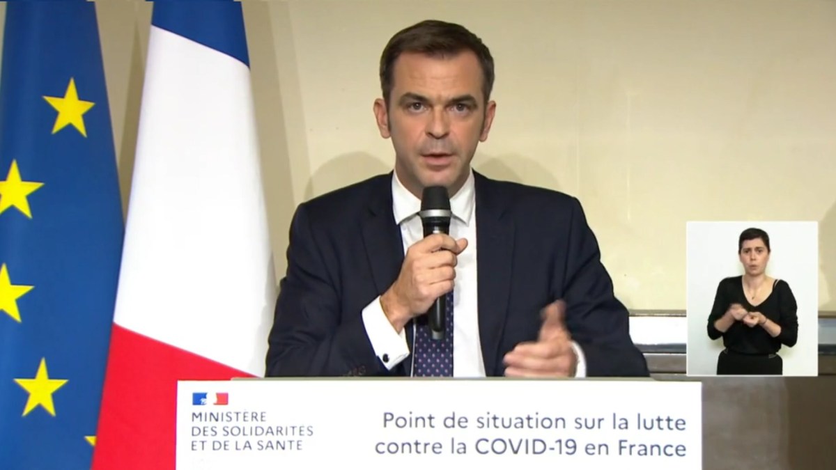 Olivier Véran, le 1er octobre 2020. // Source : Ministère de la Santé Olivier Véran, le 1er octobre 2020. // Source : Ministère de la Santé