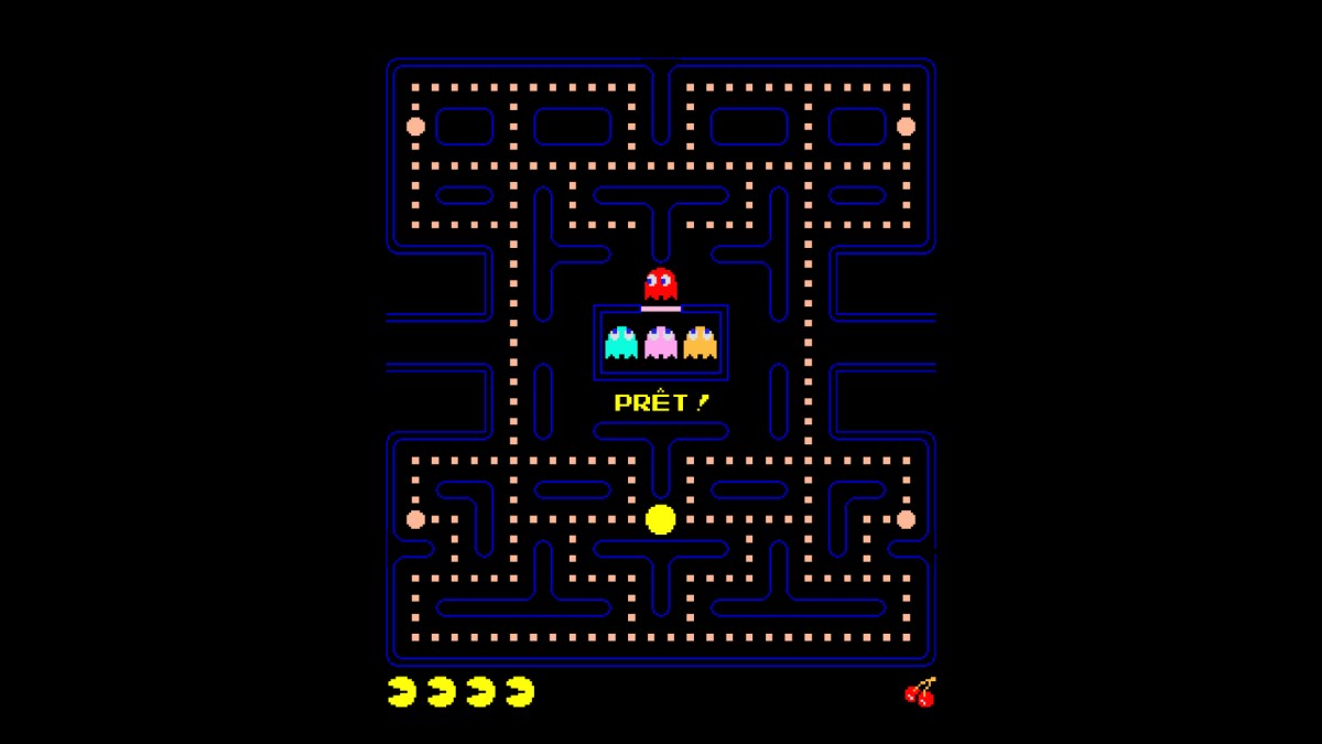 Pac-Man. // Source : Capture d'écran Pac-Man sur iOS, montage Numerama Pac-Man. // Source : Capture d'écran Pac-Man sur iOS, montage Numerama