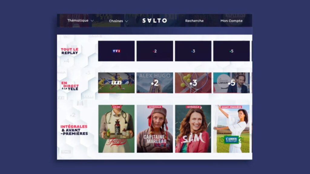 Preview de l'interface de Salto Preview de l'interface de Salto
