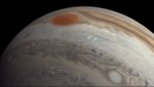 Comme si vous étiez Juno. // Source : YouTube NASAJuno