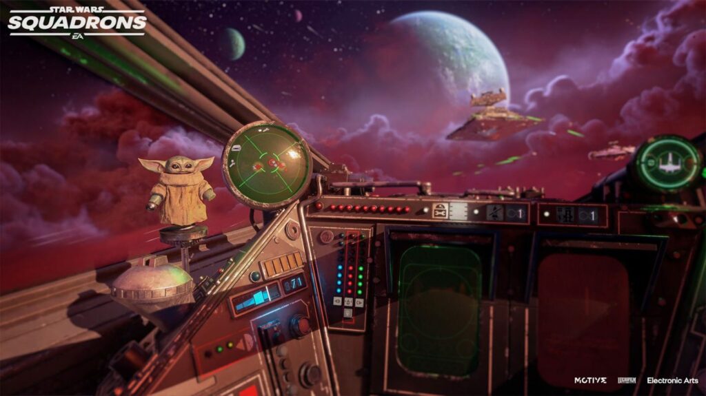 The Mandalorian dans Star Wars: Squadrons The Mandalorian dans Star Wars: Squadrons