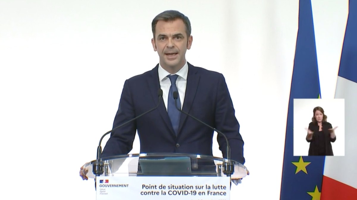Olivier Veran ce 8 octobre. // Source : Gouvernement Olivier Veran ce 8 octobre. // Source : Gouvernement