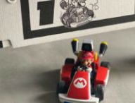 Le kart et une porte de Mario Kart Live: Home Circuit // Source : Nintendo