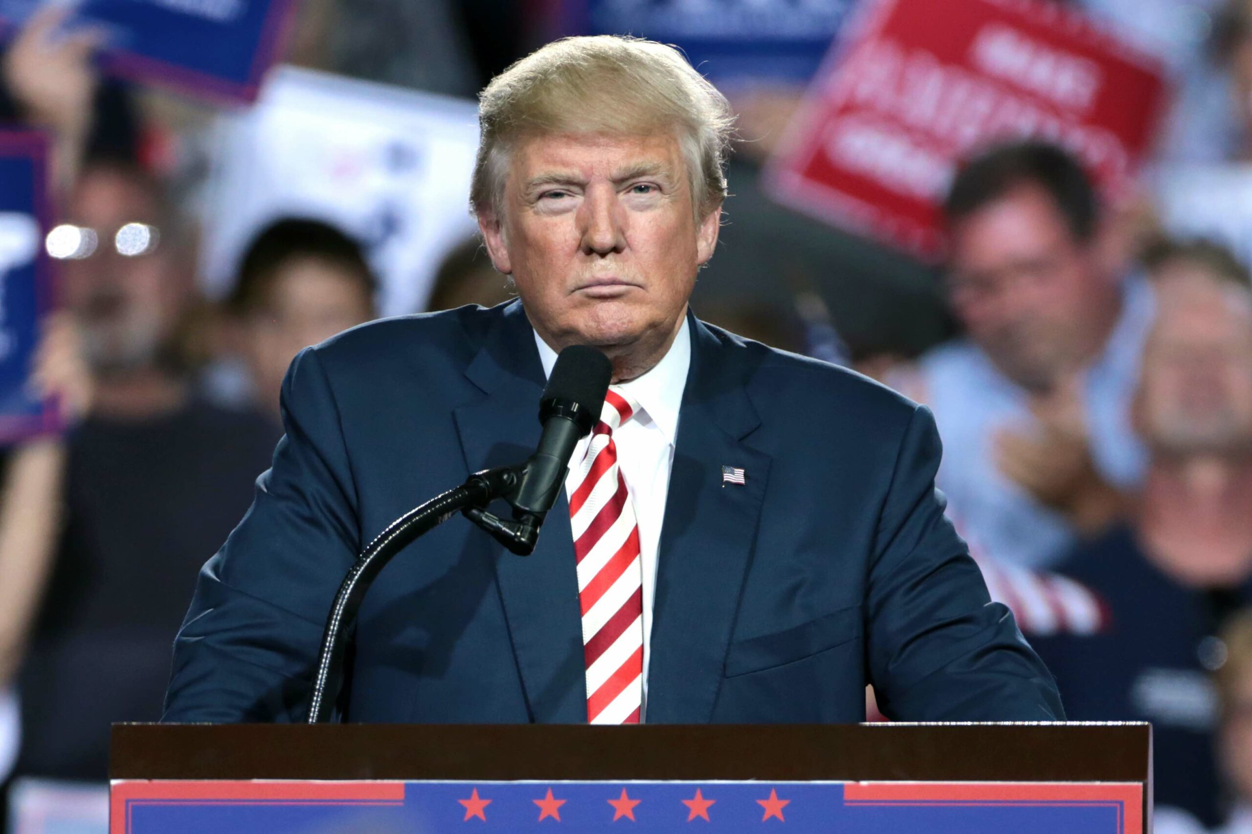Les théories de Trump sont un parfait terreau pour les cybercriminels. // Source : CCO/WIkimedia Les théories de Trump sont un parfait terreau pour les cybercriminels. // Source : CCO/WIkimedia