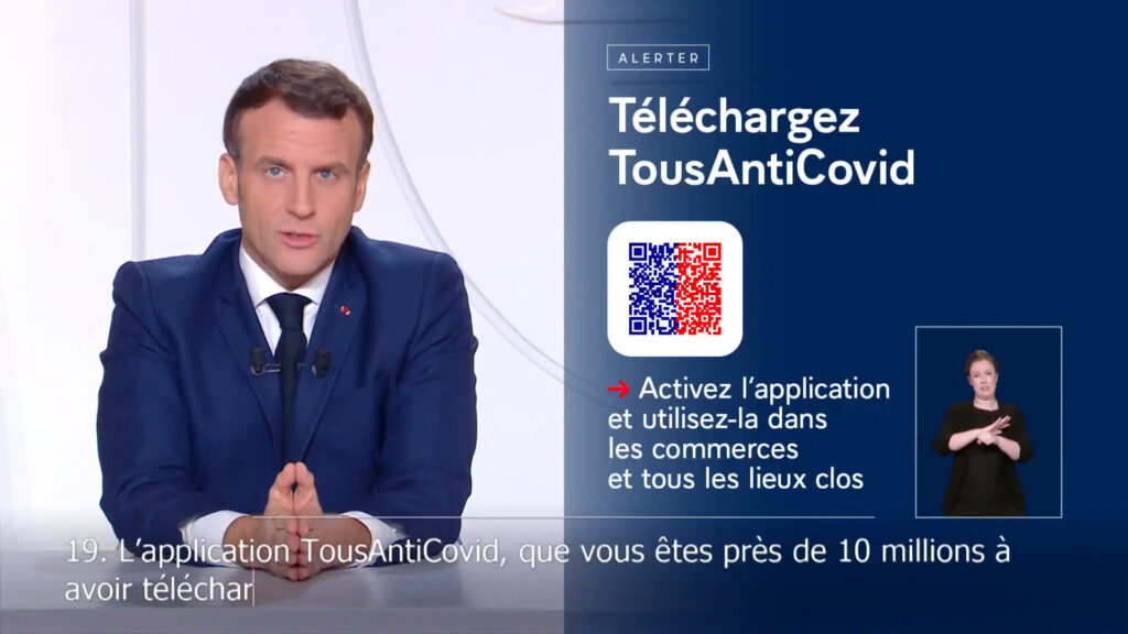 Emmanuel Macron le 24/11/20 // Source : Élysée Emmanuel Macron le 24/11/20 // Source : Élysée