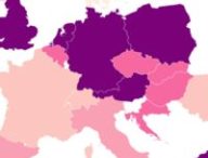Carte d'Europe des mesures restrictives contre le coronavirus, janvier 2021.