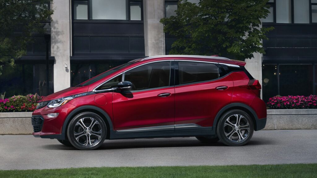 Un modèle de Chevrolet Bolt // Source : Chevrolet