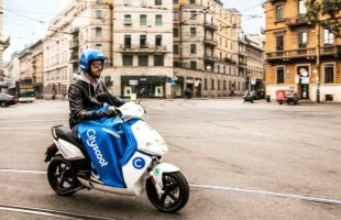 Un CityScoot dans la ville // Source : CityScoot