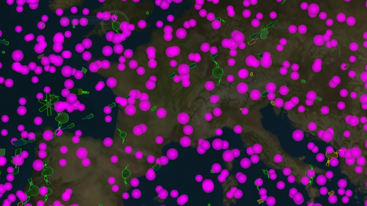 Zoom sur la France... si vous arrivez encore à la voir. // Source : Capture d'écran le 13 novembre 2020 Zoom sur la France... si vous arrivez encore à la voir. // Source : Capture d'écran le 13 novembre 2020