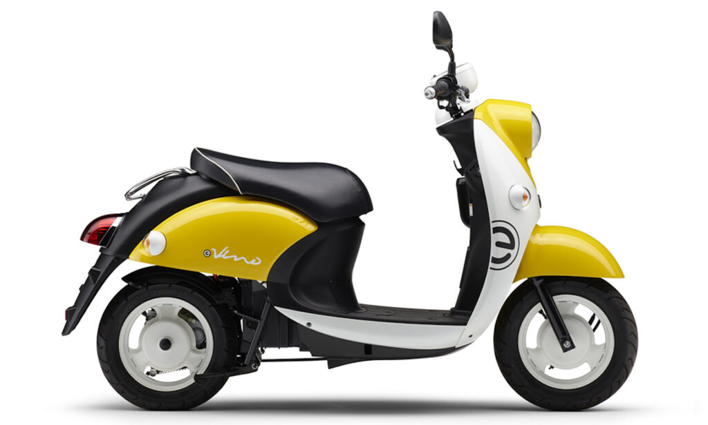 Le scooter e-Vino // Source : Yamaha Le scooter e-Vino // Source : Yamaha