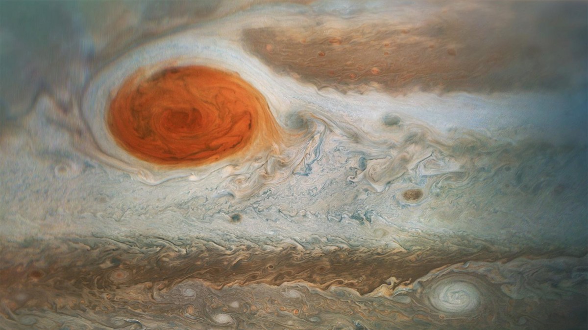 La Grande Tache rouge de Jupiter. // Source : NASA/JPL-Caltech/SwRI/MSSS/Gerald Eichstadt/Sean Doran La Grande Tache rouge de Jupiter. // Source : NASA/JPL-Caltech/SwRI/MSSS/Gerald Eichstadt/Sean Doran
