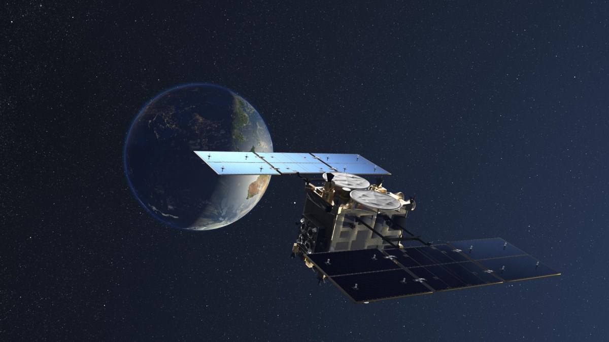 Hayabusa 2 et la Terre. // Source : Wikimedia/CC/DLR German Aerospace Center Hayabusa 2 et la Terre. // Source : Wikimedia/CC/DLR German Aerospace Center