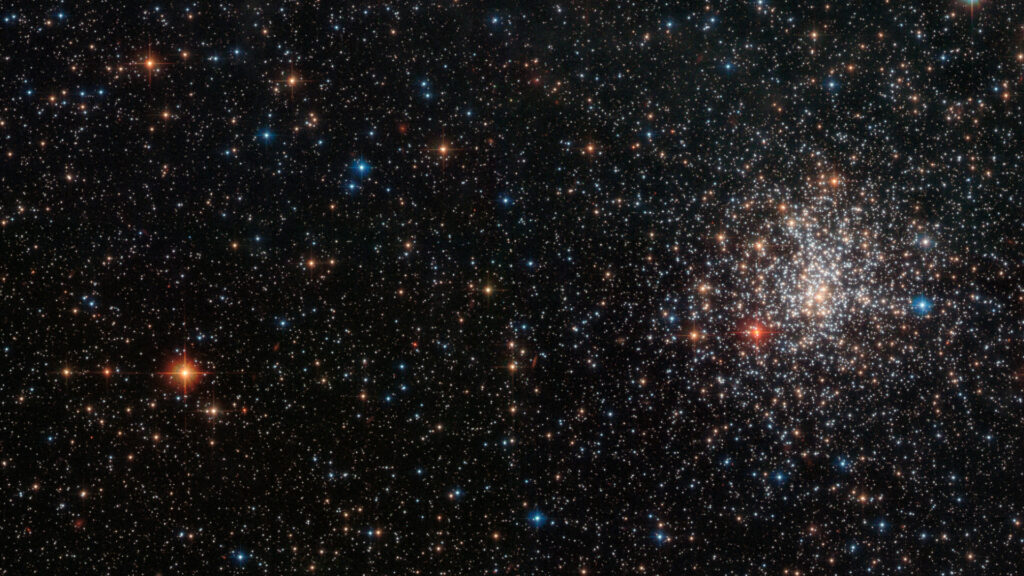 L'amas NGC 2108. // Source : Flickr/CC/Nasa Goddard Space Flight Center (photo recadrée) L'amas NGC 2108. // Source : Flickr/CC/Nasa Goddard Space Flight Center (photo recadrée)