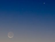 Lune, Mercure et Vénus. // Source : Flickr/CC/Luis Argerich (photo recadrée)