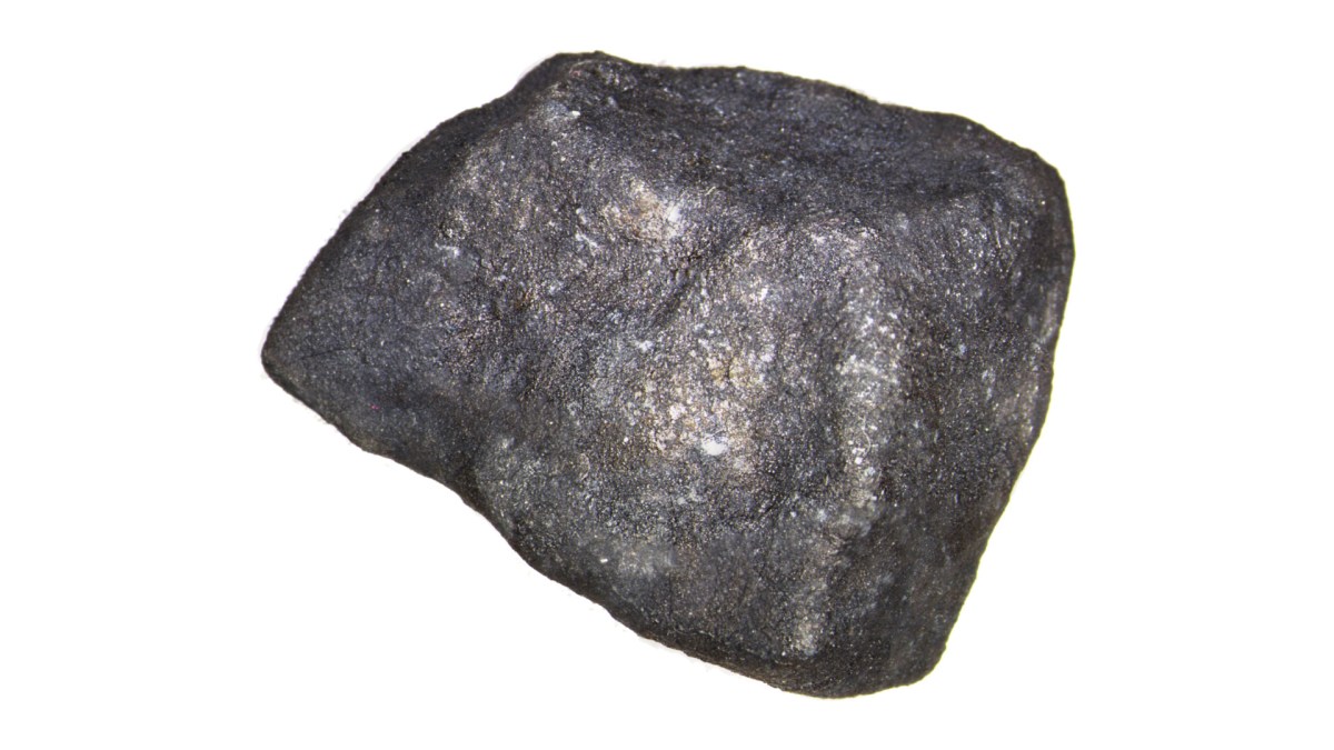 Morceau de la météorite tombée dans le Michigan. // Source : Meteoritics & Planetary Science Morceau de la météorite tombée dans le Michigan. // Source : Meteoritics & Planetary Science