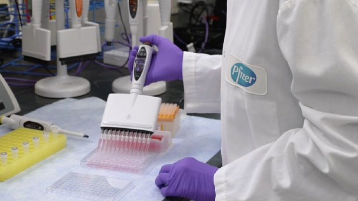 Le candidat vaccin de Pfizer est en phase 3 et tire des résultats prometteurs. // Source : Pfizer Le candidat vaccin de Pfizer est en phase 3 et tire des résultats prometteurs. // Source : Pfizer