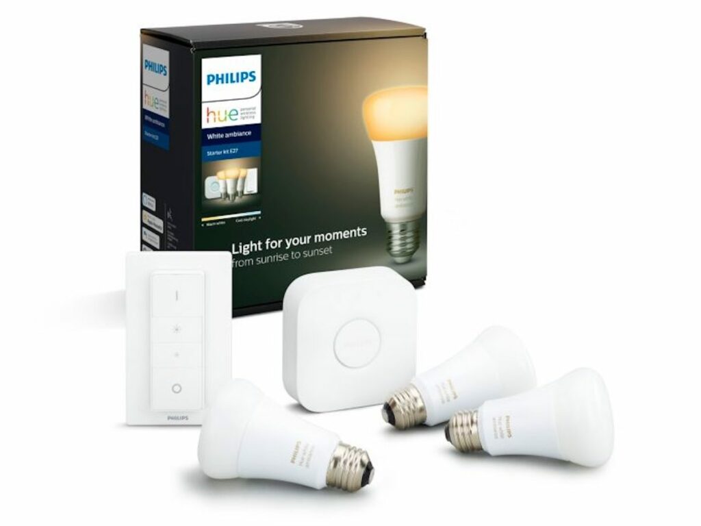 Kit ampoules connectées Philips Hue White Ambiance
