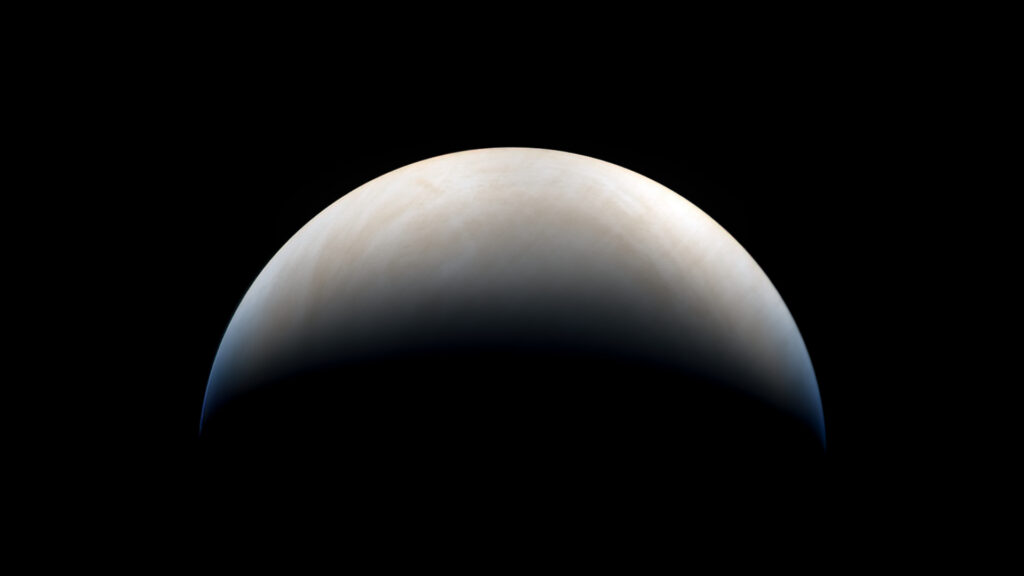 Vénus. // Source : Flickr/CC/Kevin Gill (photo recadrée et modifiée) Vénus. // Source : Flickr/CC/Kevin Gill (photo recadrée et modifiée)