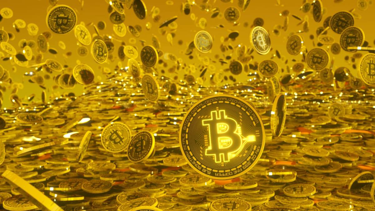 Une "pluie de bitcoins" // Source : CCO/Mathis Lesieur Une "pluie de bitcoins" // Source : CCO/Mathis Lesieur