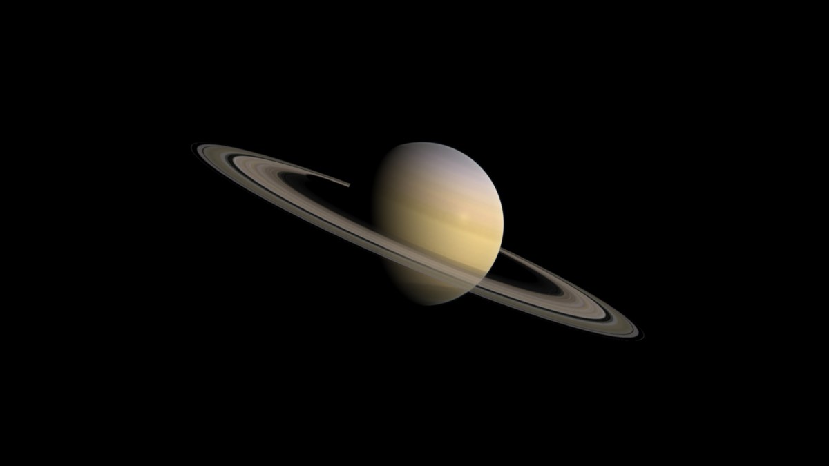 Saturne. // Source : Flickr/CC/bark (photo recadrée et modifiée) Saturne. // Source : Flickr/CC/bark (photo recadrée et modifiée)