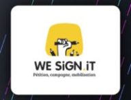 We Sign It a dû fermer ses portes après une cyberattaque. // Source : Montage Cyberguerre