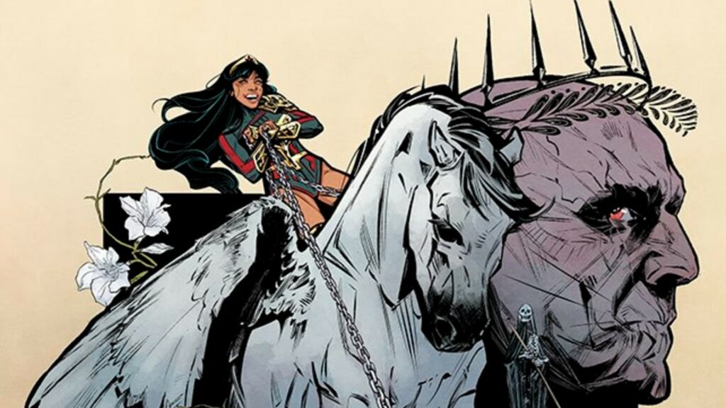 Extrait des futurs comics Wonder Girl. // Source : Joelle Jones Extrait des futurs comics Wonder Girl. // Source : Joelle Jones