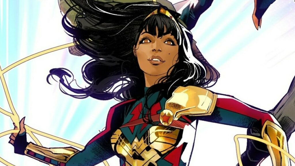 Yara Flor, nouvelle Wonder Woman, sous le nom de Wonder Girl. // Source : Joelle Jones Yara Flor, nouvelle Wonder Woman, sous le nom de Wonder Girl. // Source : Joelle Jones