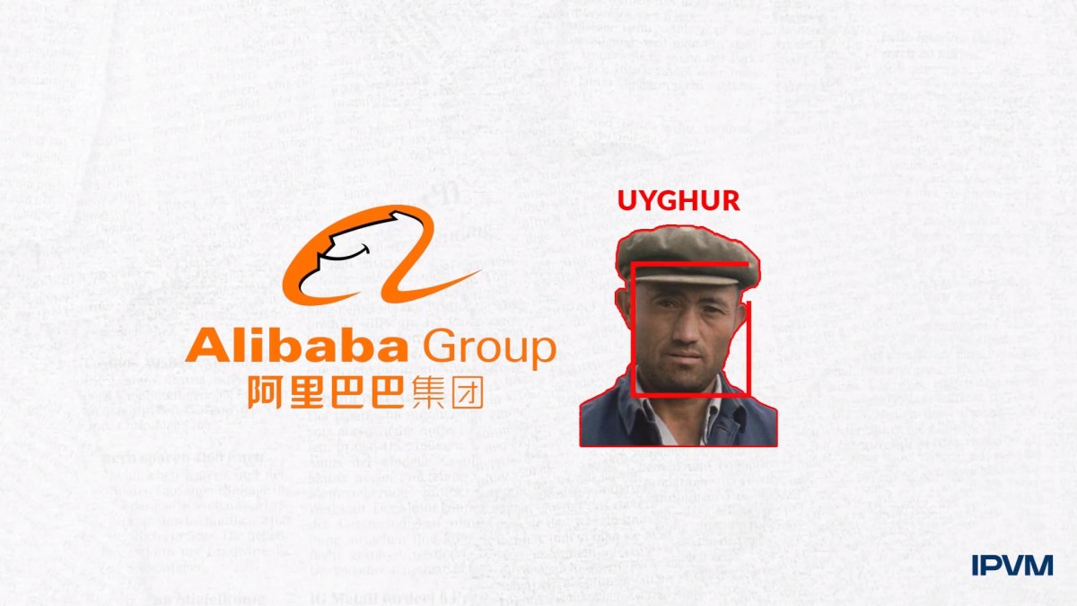 Alibaba a reconnu avoir créé un logiciel de reconnaissance ciblant les Ouïghours // Source : IPVM / Youtube Alibaba a reconnu avoir créé un logiciel de reconnaissance ciblant les Ouïghours // Source : IPVM / Youtube