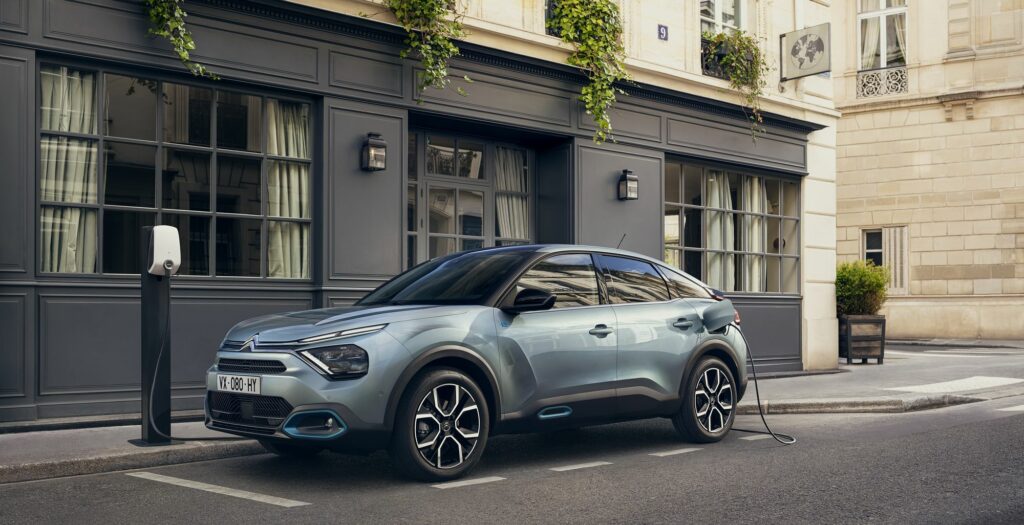 La nouvelle Citroën ë-C4.