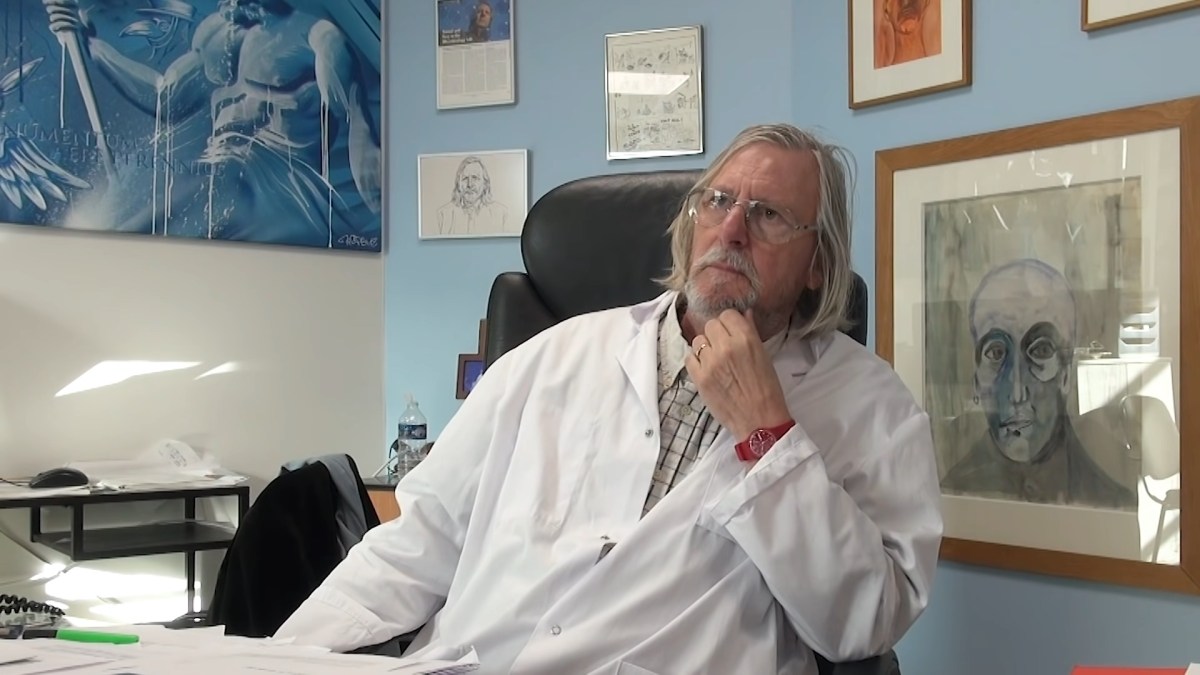 Didier Raoult, dans sa vidéo du 25 novembre 2020. // Source : IHU Méditerranée-Infection Didier Raoult, dans sa vidéo du 25 novembre 2020. // Source : IHU Méditerranée-Infection