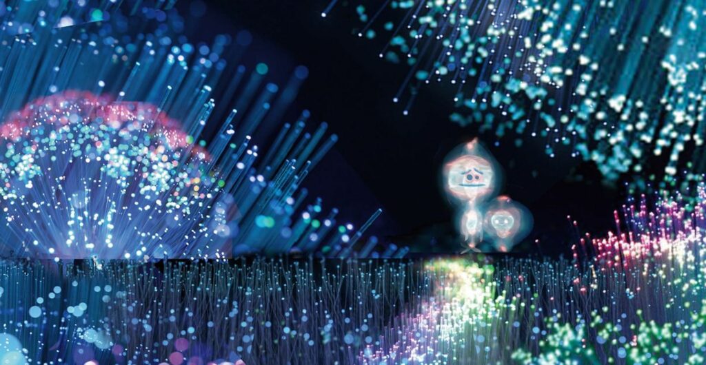 Les premiers essais de dessin d'âme // Source : Pixar/Disney (obtenus par le WJS)