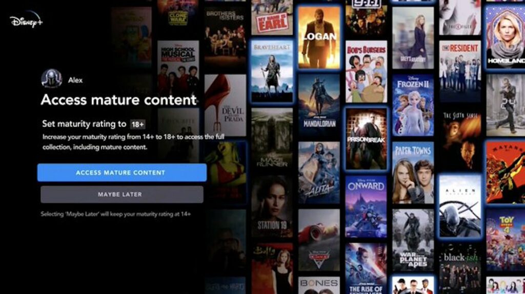Les contenus "pour adultes" sur Disney+ Les contenus "pour adultes" sur Disney+