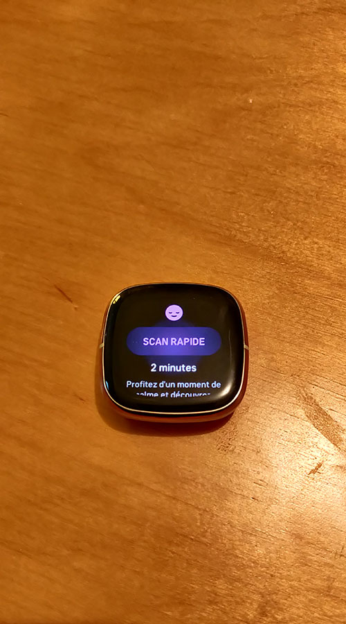 Fitbit Sense scan rapide Fitbit Sense scan rapide