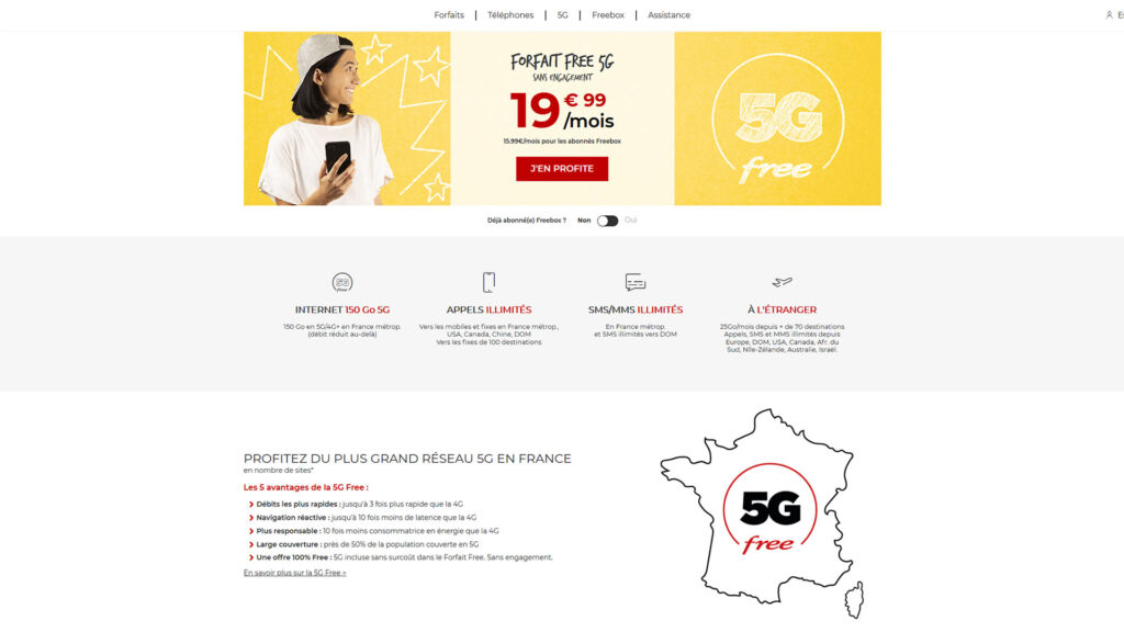 Free Mobile 5G Free Mobile 5G