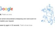 Gmail ne fonctionnait plus ce 14 décembre 2020 // Source : Capture Numerama