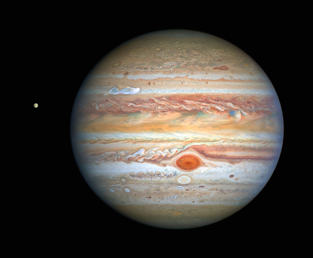 Hubble Europe Jupiter Hubble Europe Jupiter