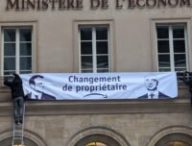 Action anti-Amazon à Paris, le 04/12/20 // Source : Aurore Gayte pour Numerama