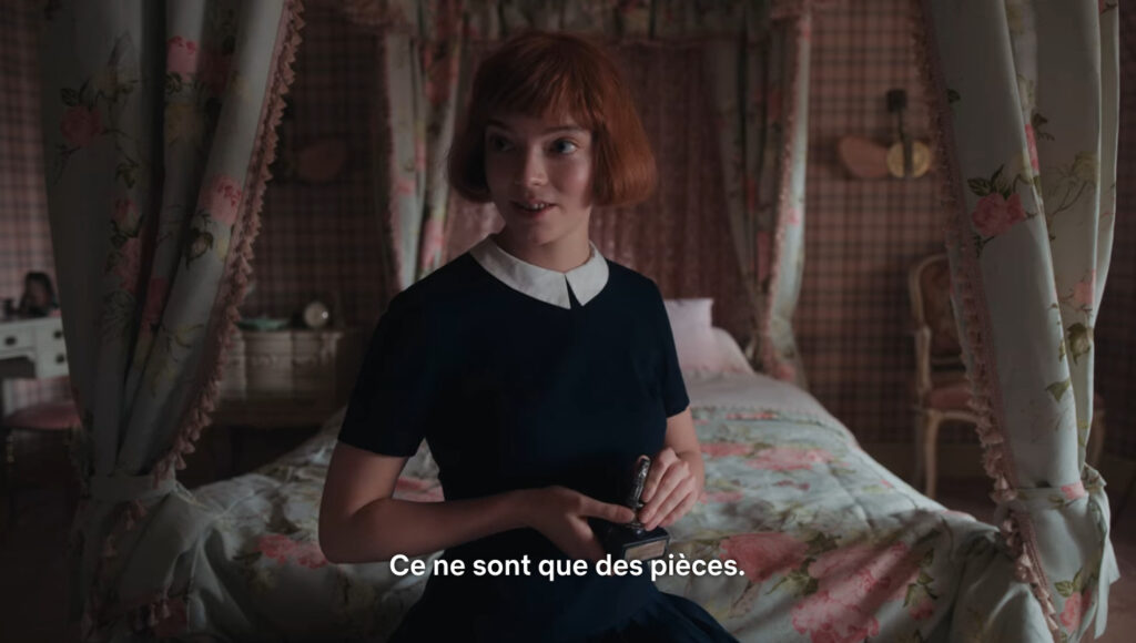 Le Jeu de la Dame // Source : Netflix Le Jeu de la Dame // Source : Netflix