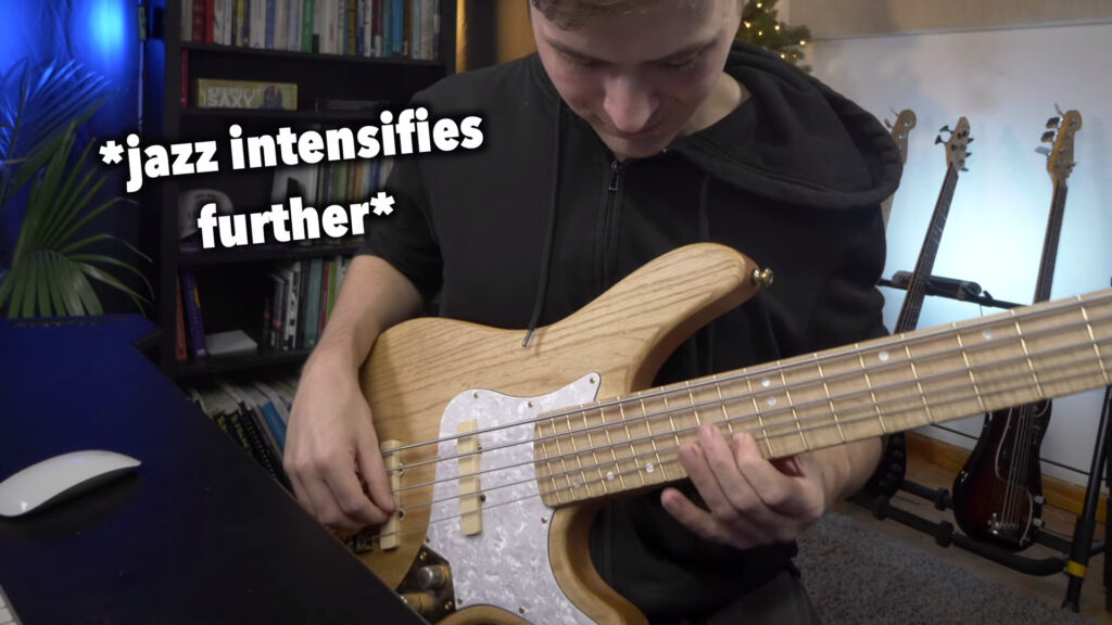 Créer un solo de basse éternel ? Après tout pourquoi pas  // Source : Adam Neely / YouTube