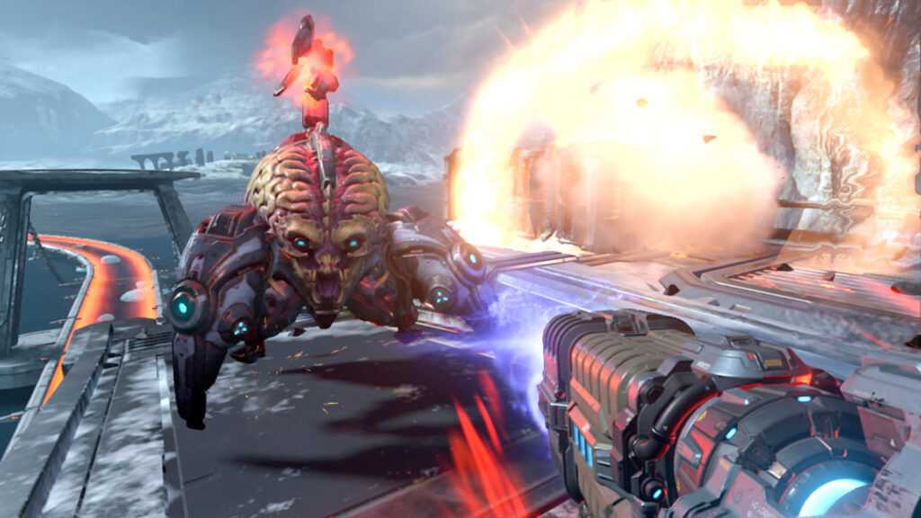Doom Eternal sur Nintendo Switch // Source : Nintendo
