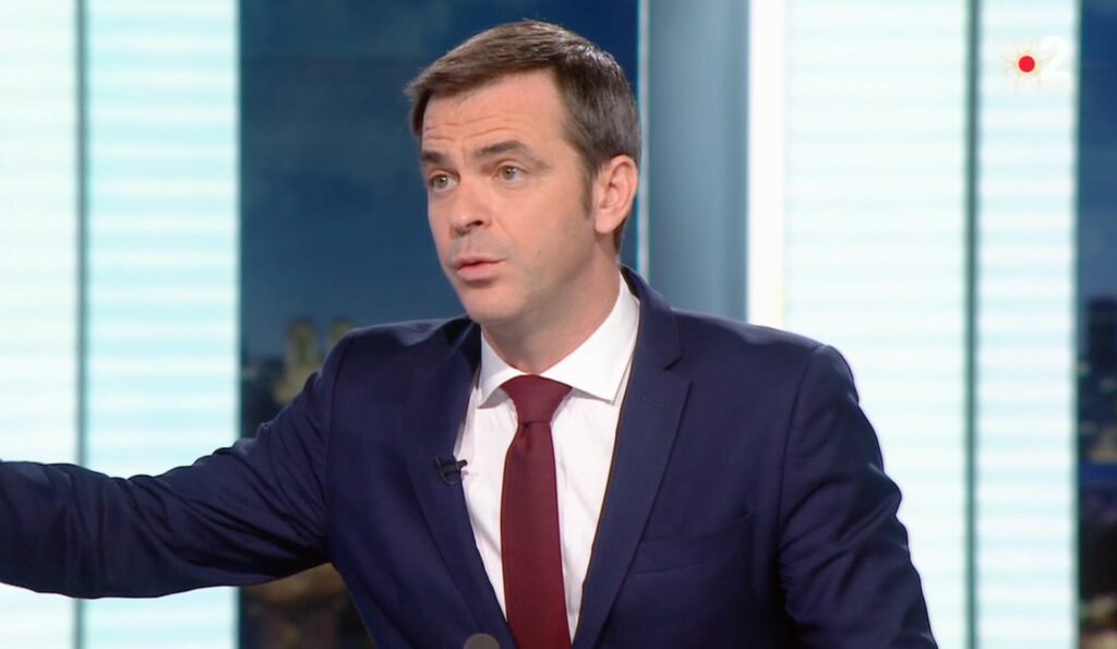 Olivier Véran le 29 décembre sur France 2 // Source : France 2 Olivier Véran le 29 décembre sur France 2 // Source : France 2