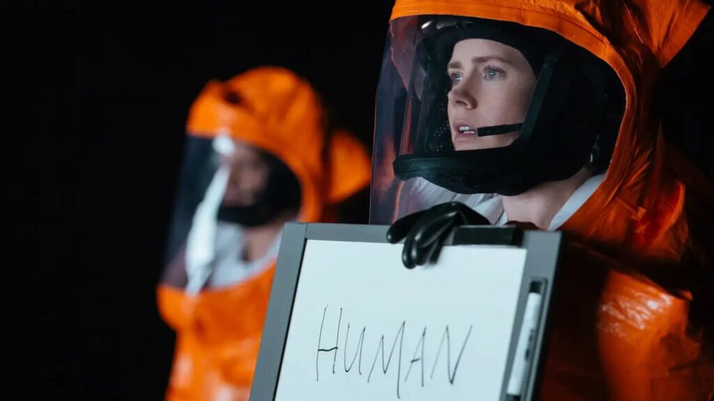 Amy Adams dans Premier contact. // Source : Extrait du film Amy Adams dans Premier contact. // Source : Extrait du film