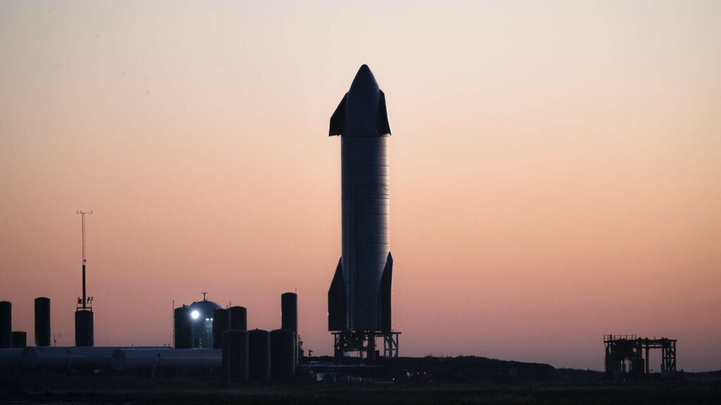 SN8 Sunrise Starship SN8 Sunrise Starship